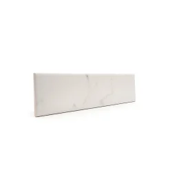 Faïence murale effet marbre calacatta blanc satin L.30 x l.7 cm, Minerra-