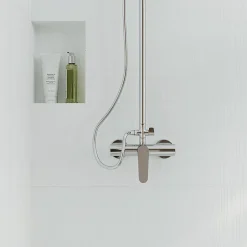 Faïence murale effet origami blanc L.90 x l.30 cm x ép.10,5 mm, Aragone-GoodHome Hot