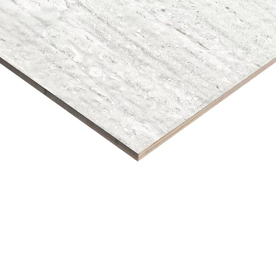 Faïence murale effet pierre blanc mat décor texturé L.60 x l.20 cm x ép.9,5 mm, Althea-Ecoceramic Hot