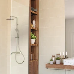 Faïence murale effet pierre beige mat L.90 x l.30 cm x ép.10,5 mm, Avenue-Azulejos Benadresa Clearance