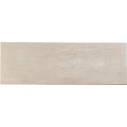 Faïence murale effet travertin ivoire mat L.60 x l.20 cm x ép.9,4 mm, Soft Travertin-GoodHome Best
