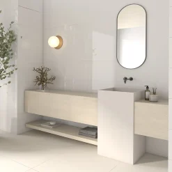 Faïence murale intérieur blanc brillant L.60 x l.30 cm x ép.7 mm, Colville-GoodHome Hot