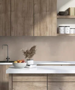 Faïence murale intérieur effet béton beige mat L.75 x l.25 cm x ép.9 mm, Terre-Mykonos Clearance