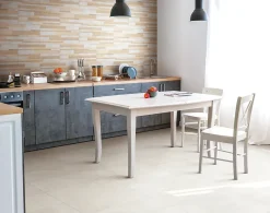 Faïence murale intérieur effet bois et béton L.60 x l.30 cm x ép.8,2 mm, Tendance