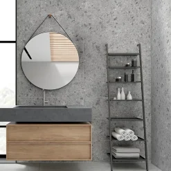 Mykonos Faïence murale intérieur effet pierre gris clair L.75 x l.25 cm x ép.9 mm, GeoTech