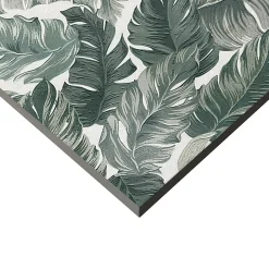 Faïence murale intérieur feuillages verts Amazonia L.120 x l.40 cm x ép.8,3 mm, Aspen-Mykonos Sale