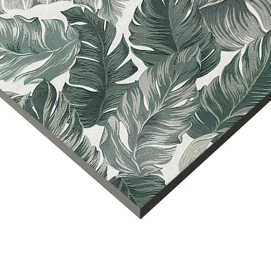 Faïence murale intérieur feuillages verts Amazonia L.120 x l.40 cm x ép.8,3 mm, Aspen-Mykonos Sale