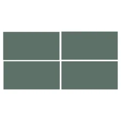 Faïence murale intérieur vert satiné L.60 x l.30 cm x ép.7 mm, Colville-GoodHome Hot