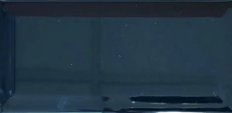 Elyssa Ceramic Faïence murale métro noir brillant L.15 x l.7,5 cm x ép.7,2 mm