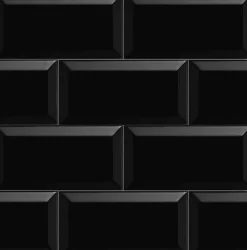 Faïence murale métro noir mat L.15 x l.7,5 cm x ép.7,2 mm-Elyssa Ceramic Sale