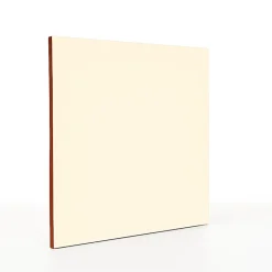 Faïence murale unie blanc crème satin L.20 x l.20 cm, Monocolor