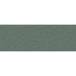 Faïence murale vert foncé mat décor 3D L.90 x l.30 cm x ép.10,5 mm, Aspen-Etile Online