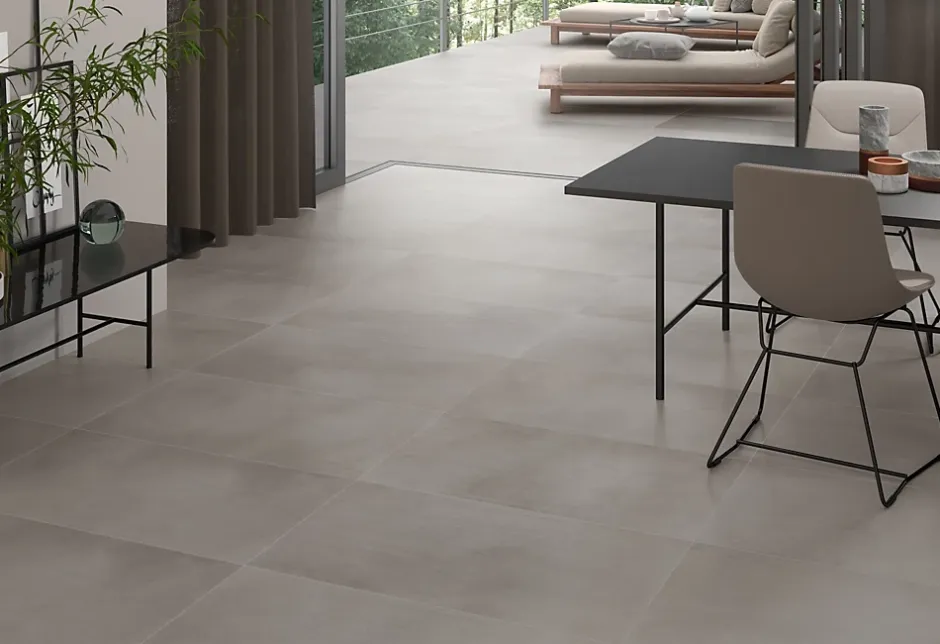 Faïence Piemonte Décor Piemonte Grey 60 x 20cm ( vendu par boite de 1,2 m² )-Cristacer Clearance