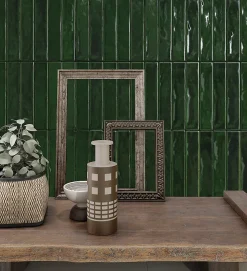 Bestile Faïence Saona Marine brillant - brillant 25 x 5cm ( vendu par boite de 0,75 m² )