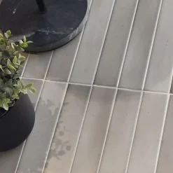 Les Carreaux De Jean  Faience Effet Zellige Beige MASSIMO Siena Earth 5x40cm - Les Carreaux de Jean