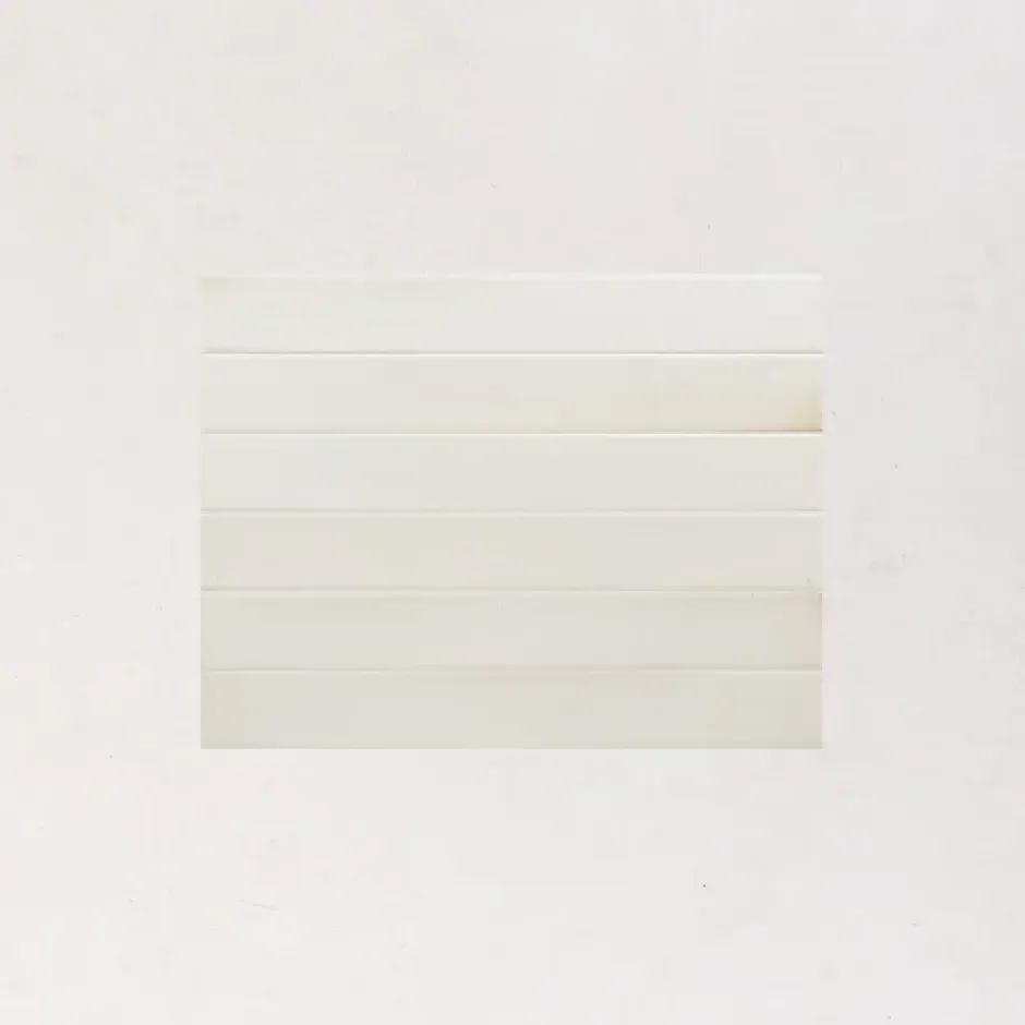 Les Carreaux De Jean Faience Effet Zellige Blanc MASSIMO White 5x40cm - Les Carreaux de Jean