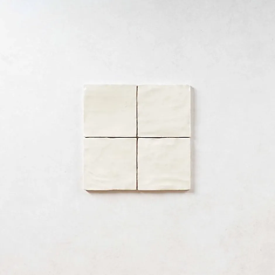 Faience Effet Zellige Vert d'eau MALLORCA 10x10cm Green - Les Carreaux de Jean-Gioia Materia Best