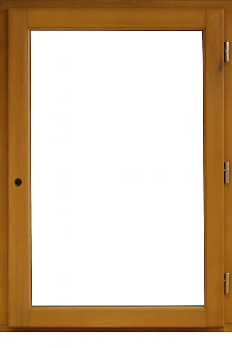 Gd Menuiseries Fenetre Bois 1 Vantail H95 X L80 Côte Tableau Tirant Droite