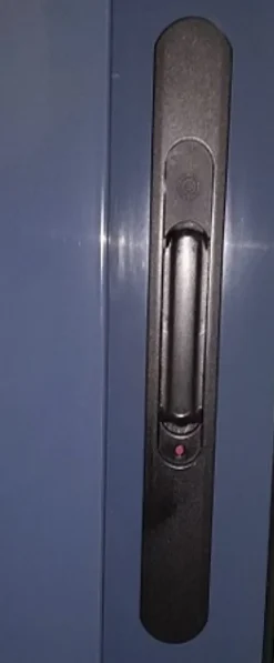 Fenetre Coulissante Aluminium H115 X L120 Gris Ral 7016 2 Vantaux-Gd Menuiseries Discount