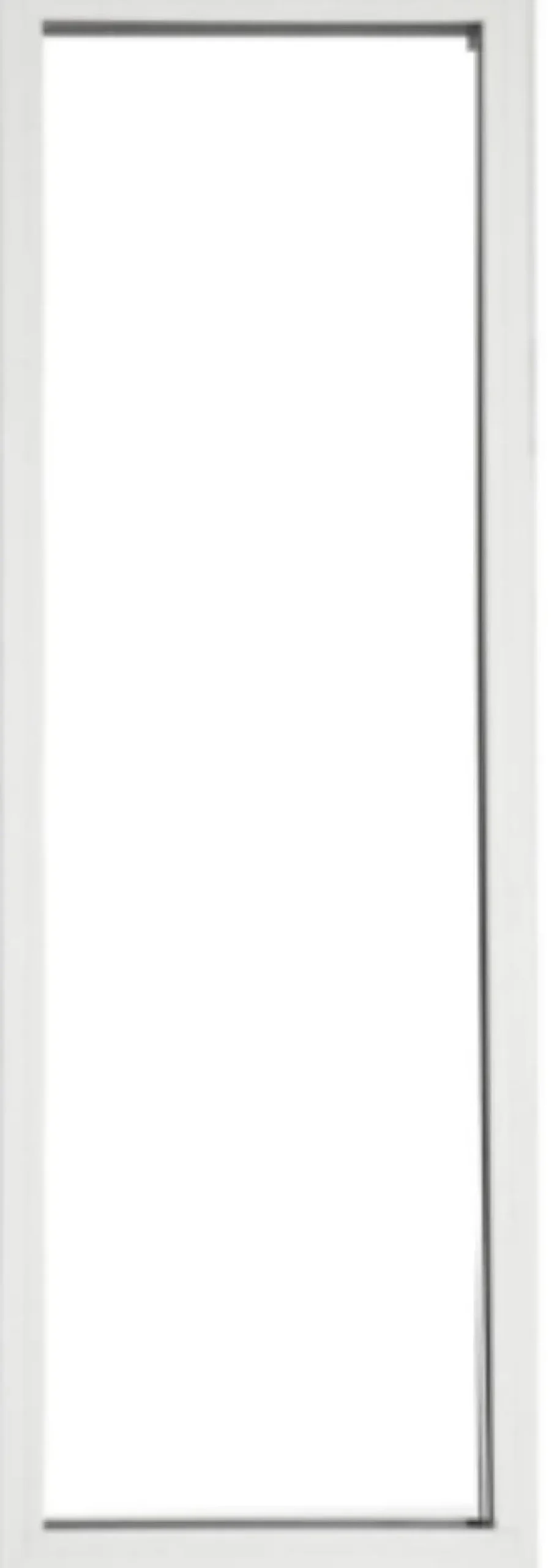 Gd Menuiseries Fenetre Fixe En Aluminium Blanc Vertical H215 X L60