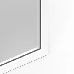 Fenêtre abattante par le haut double vitrage en aluminium blanc l.83 x H.47 cm-GoodHome Clearance