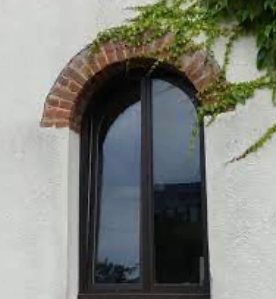 3 in 1 Fenêtre Aluminium avec 1 ventail ouvrant RAL 7016 ( L.: 140 cm x H.: 200 cm)