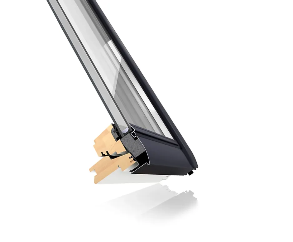 Fenêtre de toit à projection Confort Whitefinish - bois peint en blanc L. 114 x H. 118 cm (GPL 2076 SK06)-Velux Best