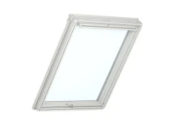 Velux Fenêtre de toit à projection Tout Confort Whitefinish - bois peint en blanc L. 55 x H. 98 cm (GPL 2057 CK04)