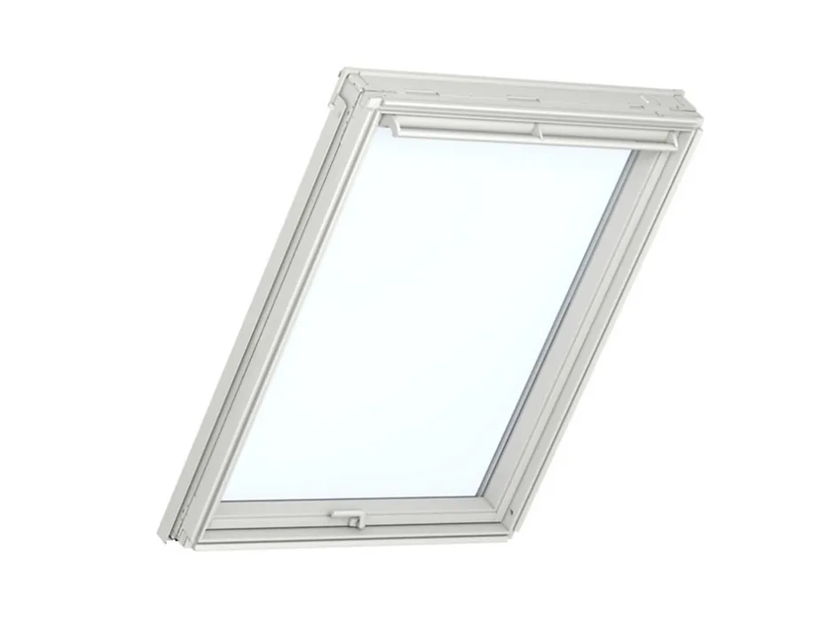 Velux Fenêtre de toit à projection Tout Confort Whitefinish - bois peint en blanc L. 55 x H. 98 cm (GPL 2057 CK04)