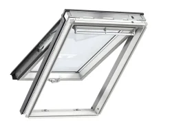 Velux Fenêtre de toit à projection Tout Confort Whitefinish - bois peint en blanc L. 134 x H. 98 cm (GPL 2057 UK04)