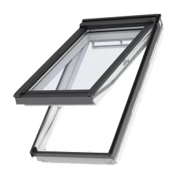 VELUX Fenêtre de toit à projection par le bas GPU SK06 0057 L.114 x H.118 cm Tout confort EverFinish blanc