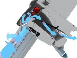 Velux Fenêtre de toit à rotation Tout Confort Whitefinish - bois peint en blanc L. 55 x H. 98 cm (GGL 2057 CK04)