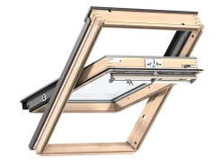 Velux Fenêtre de toit à rotation Standard Clearfinish - bois/pin L. 78 x H. 98 cm(GGL 3054 MK04)