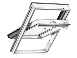 Velux Fenêtre de toit à rotation Confort Whitefinish - bois peint en blanc L. 78 x H. 98 cm (GGL 2076 MK04)