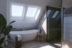 Fenêtre de toit à rotation Confort Everfinish - polyuréthane L. 78 x H. 98 cm (GGU 0076 MK04)-Velux Best