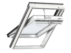 Velux Fenêtre de toit motorisée électrique GGU MK08 Integra® confort Everfinish - polyuréthane L. 78 x H. 140 cm