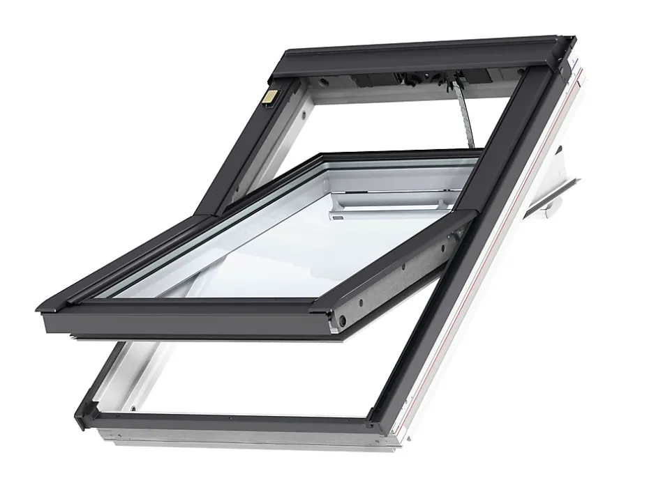 Fenêtre de toit motorisée électrique INTEGRA® Confort Everfinish - Polyuréthane L. 114 x H. 118 cm (GGU 007621 SK06)-Velux Discount