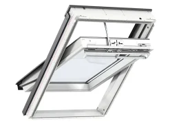 Fenêtre de toit motorisée électrique GGU CK02 Integra® confort Everfinish - polyuréthane L. 55 x H. 78 cm-Velux
