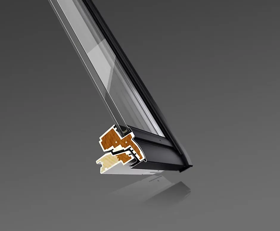 Fenêtre de toit motorisée électrique GGU CK02 Integra® confort Everfinish - polyuréthane L. 55 x H. 78 cm-Velux