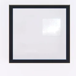 Fenêtre fixe double vitrage en aluminium gris l.103 x H.97 cm-GoodHome