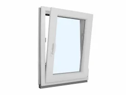 Fenêtre oscillo-battante PVC blanc L 800mm x H 1350mm ouvrant droit-Fral Fermetures Best