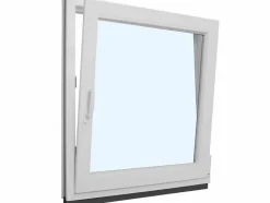 Fenêtre oscillo-battante PVC blanc L 800mm x H 950mm ouvrant droit-Fral Fermetures Hot
