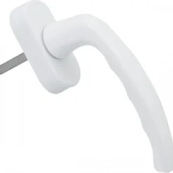 Gefradis Fenêtre PVC abattant 1 vantail blanc H 45 x L 60 cm avec poignée pour pose en neuf