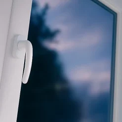 Gefradis Fenêtre PVC avec volet roulant électrique H 145 x L 150 cm 2 vantaux pour pose en neuf