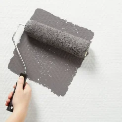 Fibre de verre gros chevron à peindre 152g/m² L.25 m (Vendu au rouleau)-Diall Hot