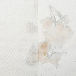 Fibre de verre gros chevron à peindre 152g/m² L.25 m (Vendu au rouleau)-Diall Hot