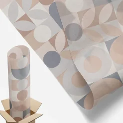 Wallfluent Film décoratif pour vitre 200x116 cm de protection d'intimité Mosaïque Abstraite 1 rol.