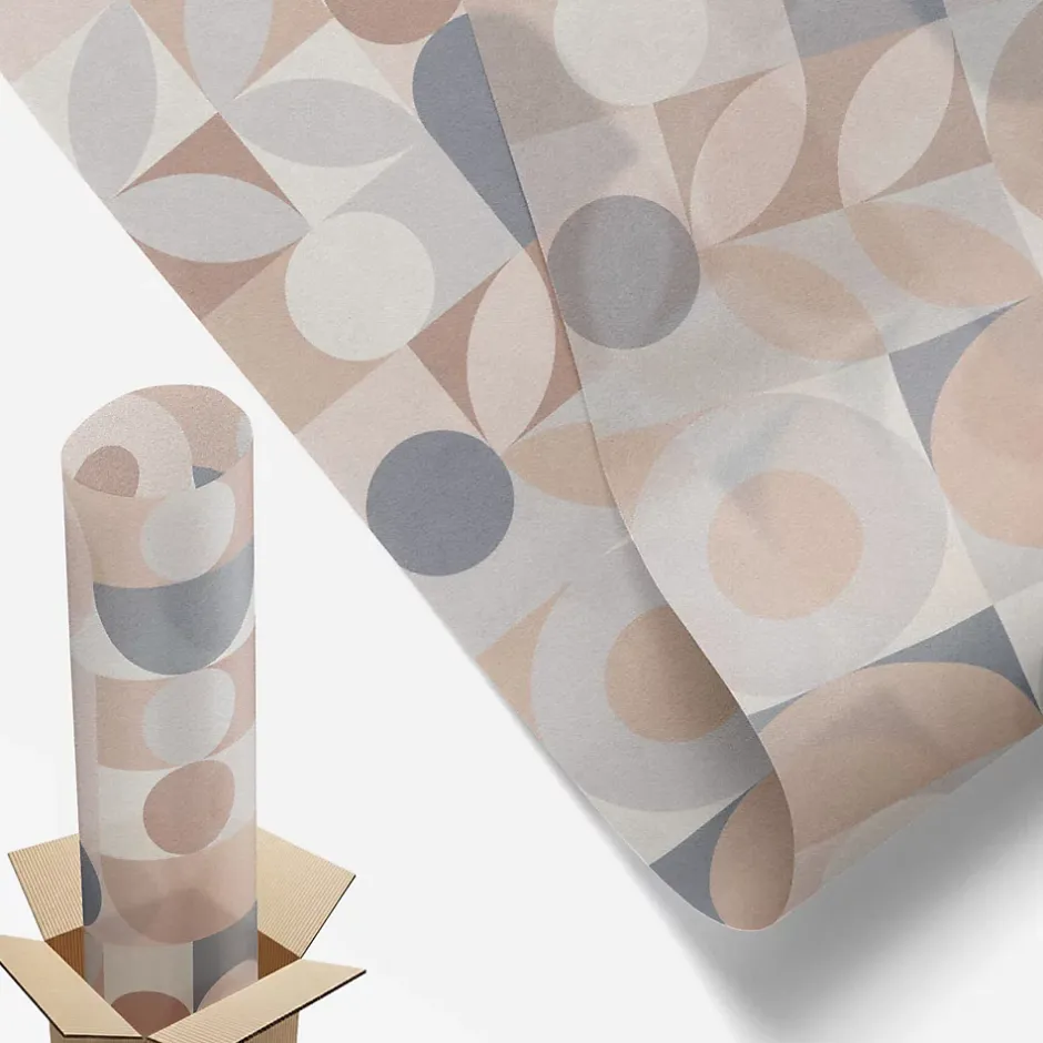 Wallfluent Film décoratif pour vitre 200x116 cm de protection d'intimité Mosaïque Abstraite 1 rol.