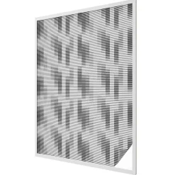 Wallfluent Film décoratif pour vitre 100x146 cm décoratif vitrail Grille Graphique 1 rol.