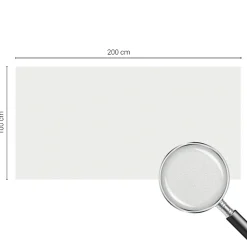 Wallfluent Film décoratif pour vitre 200x100 cm d'Intimité pour Fenêtre Rayures Blanc Délicat 1 rol.